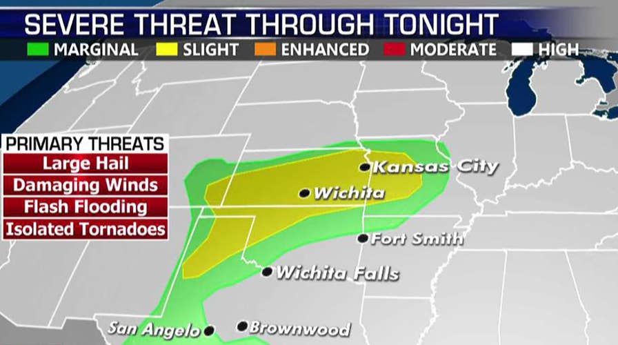National forecast for Monday, May 6
