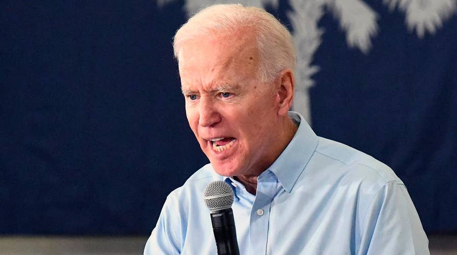 Biden wades into nickname battle with Trump, calls president a 'clown'