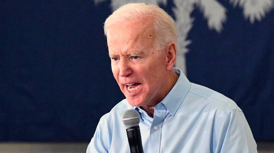 Biden wades into nickname battle with Trump, calls president a 'clown'