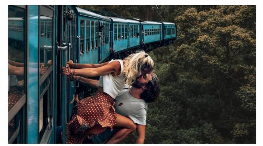 Instagram couple stirs up harsh criticism for daredevil photo