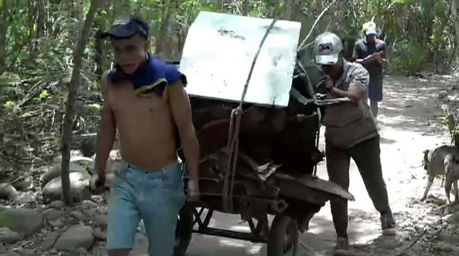 Venezuelans face dangerous trek into Colombia