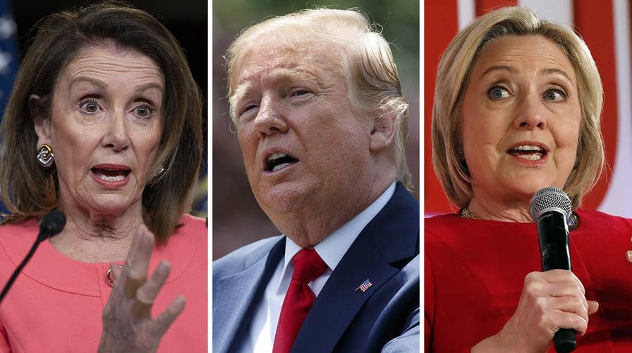 Pelosi worries Trump would not accept defeat in 2020 as Clinton claims 2016 election was 'stolen' from her