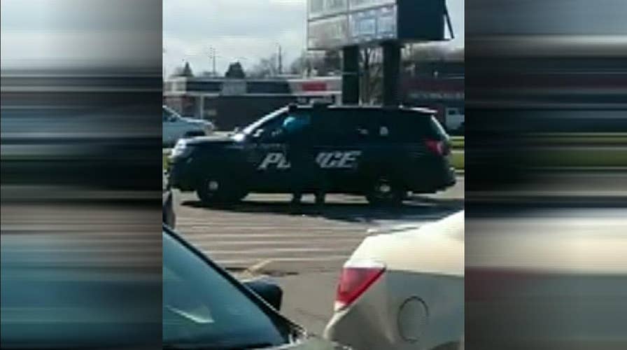 North Dakota man dies trying to flee in stolen police squad car