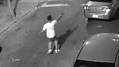 Suspect in Philadelphia sought for opening fire on car waiting for AAA, police say