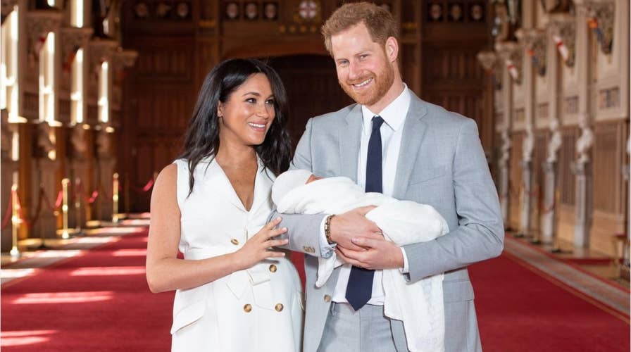Prince Harry and Meghan Markle debut Baby Sussex