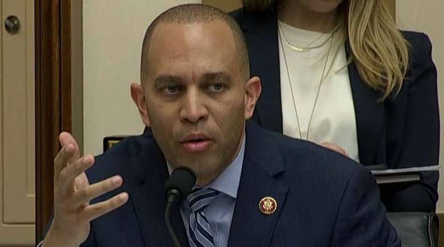 Rep. Hakeem Jeffries claims Russia interference artificially placed President Trump in the White House