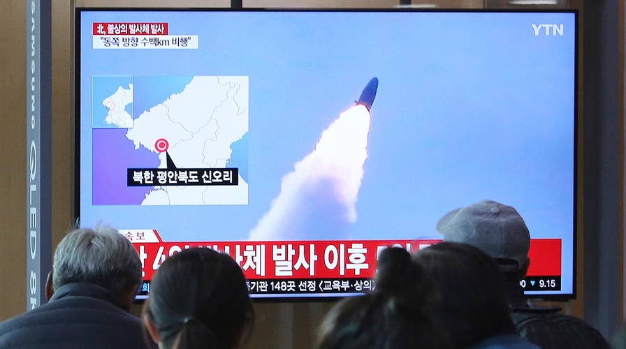 North Korea reportedly fires two short-range missiles, US ramps up pressure on Iran