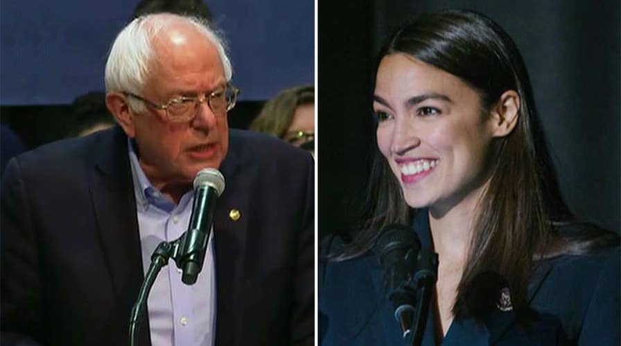 Bernie Sanders, Alexandria Ocasio-Cortez team up to take on Wall Street 'greed'