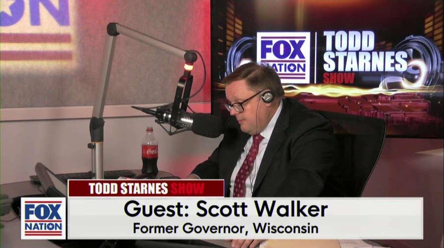 Todd Starnes and Scott Walker