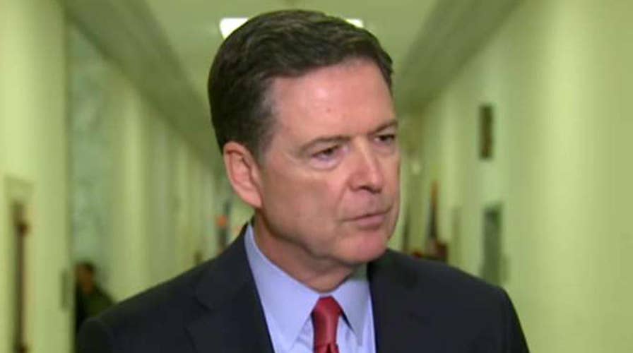 Comey: 'Sure looks like' Trump obstructed justice