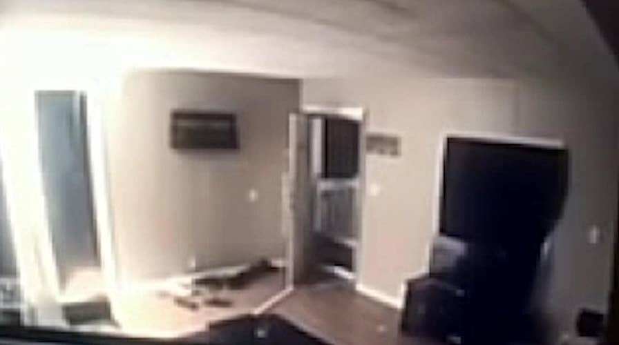 Home invasion captured on security footage