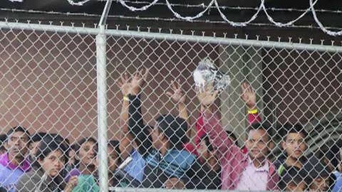 Migrants now being transported by aircraft due to overcrowding