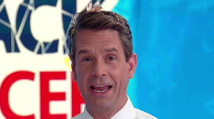 Griff Jenkins takes the 'crack cancer' challenge!