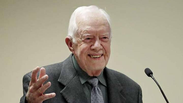 Former President Jimmy Carter recovering from surgery after breaking a hip