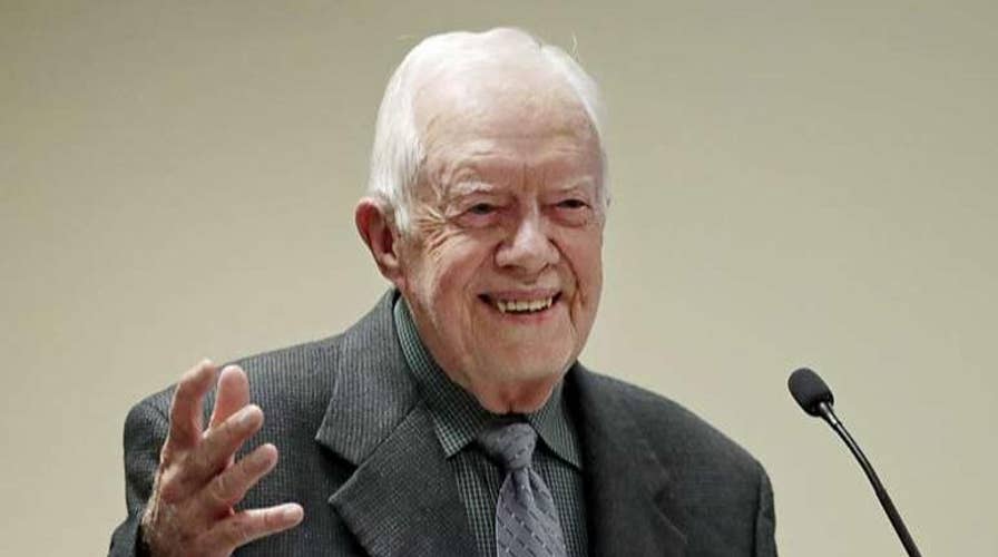 Former President Jimmy Carter recovering from surgery after breaking a hip