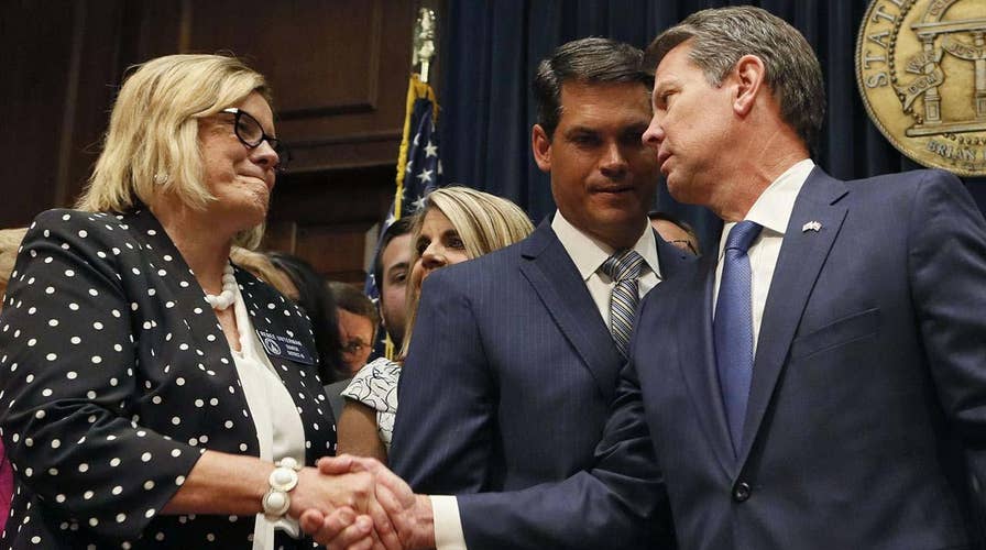 Hollywood protest of Georgia's 'heartbeat' law fizzles