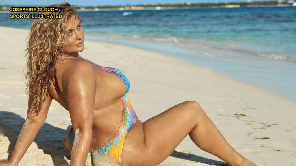 SIZZLING PICS: Plus-size SI swimsuit model has message for haters