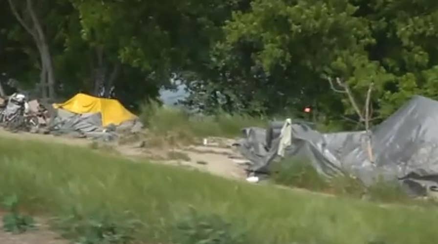 Sacramento homeless campers putting homeowners at risk by digging into levees