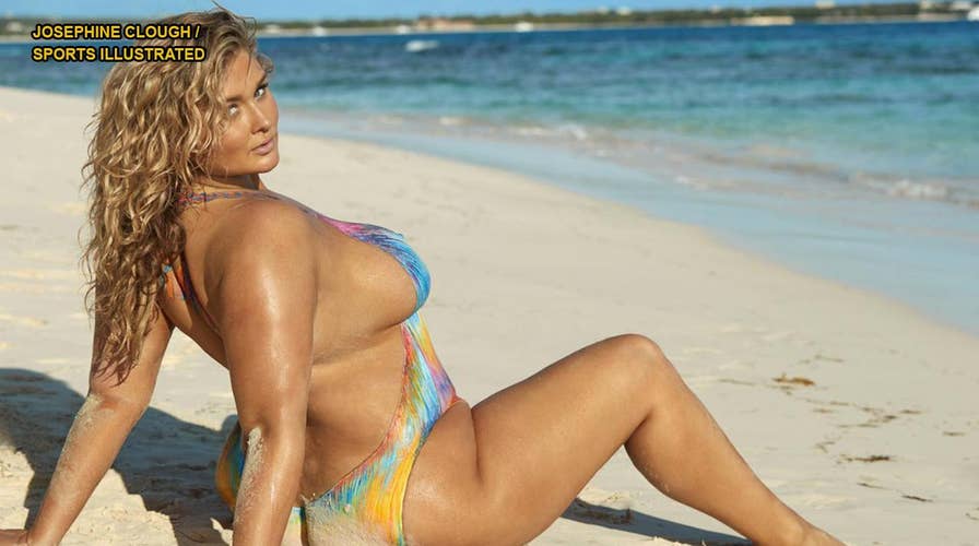 Plus-size model graces cover of fitness magazine 