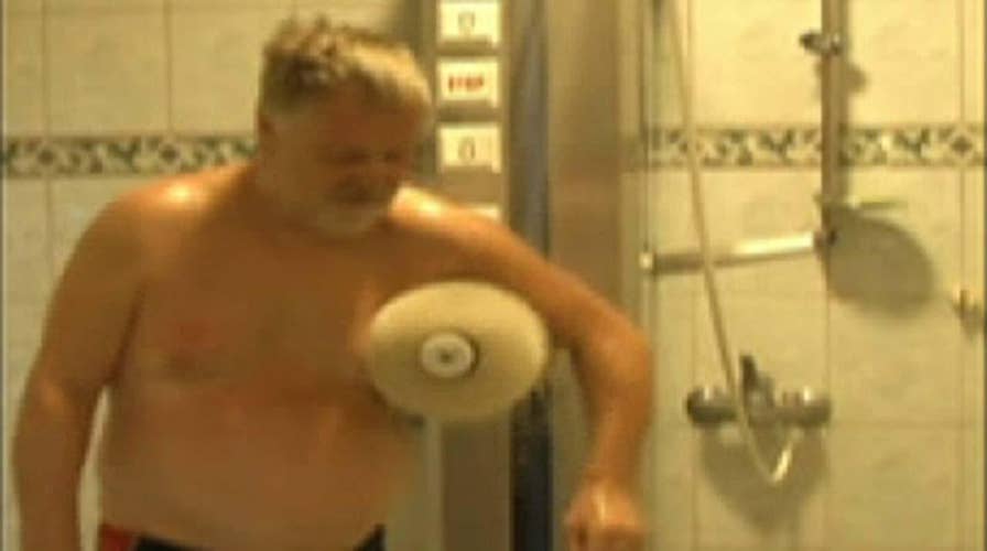 Finnish inventor creates the 'humanwash' shower installment that does the scrubbing for you