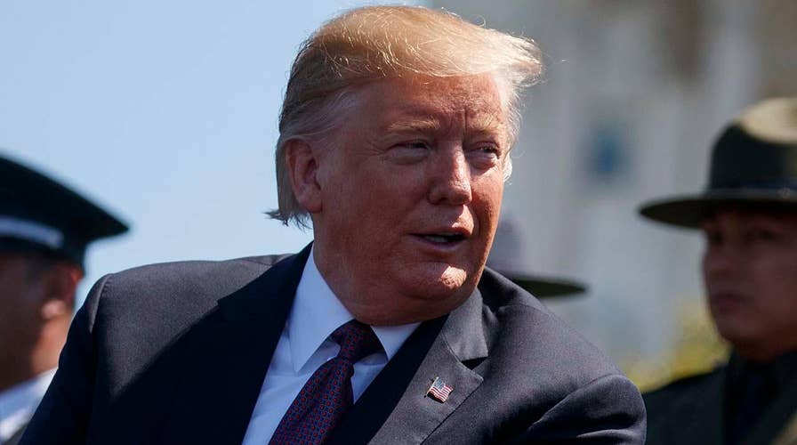 President Trump's approval and disapproval ratings up in new Fox News poll