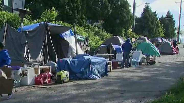 Tucker gets an up close look at Seattle's tent cities