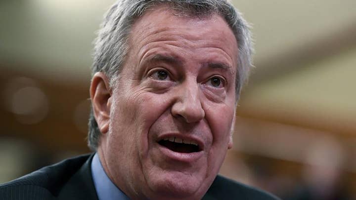 New York City Mayor Bill de Blasio announces 2020 presidential run