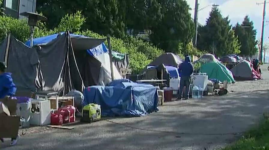 Tucker gets an up close look at Seattle's tent cities