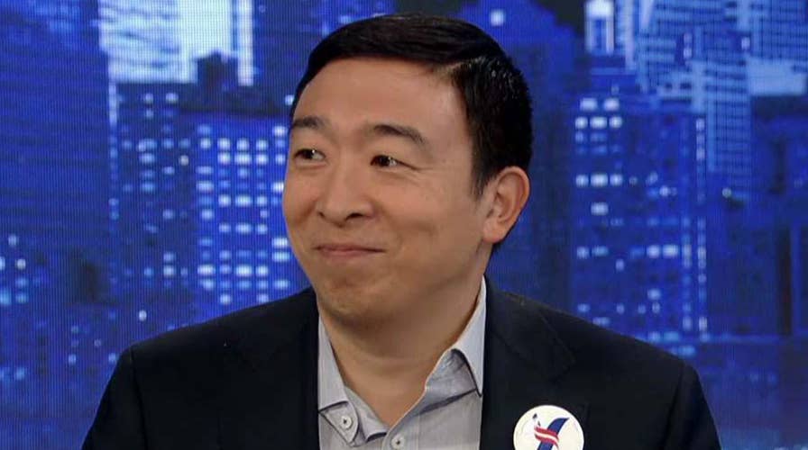 2020 candidate Andrew Yang explains his universal basic income proposal