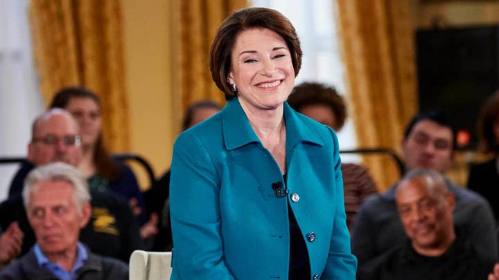 2020 Democratic hopeful Amy Klobuchar struggles to answer questions on late-term abortions