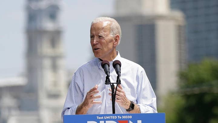 Joe Biden pushes unity at first 2020 election rally