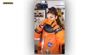 Ariana Grande loves space, so NASA took her to mission control