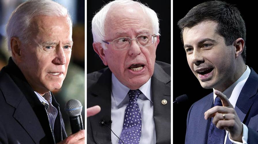 Which 2020 candidate are minorities putting their support behind?