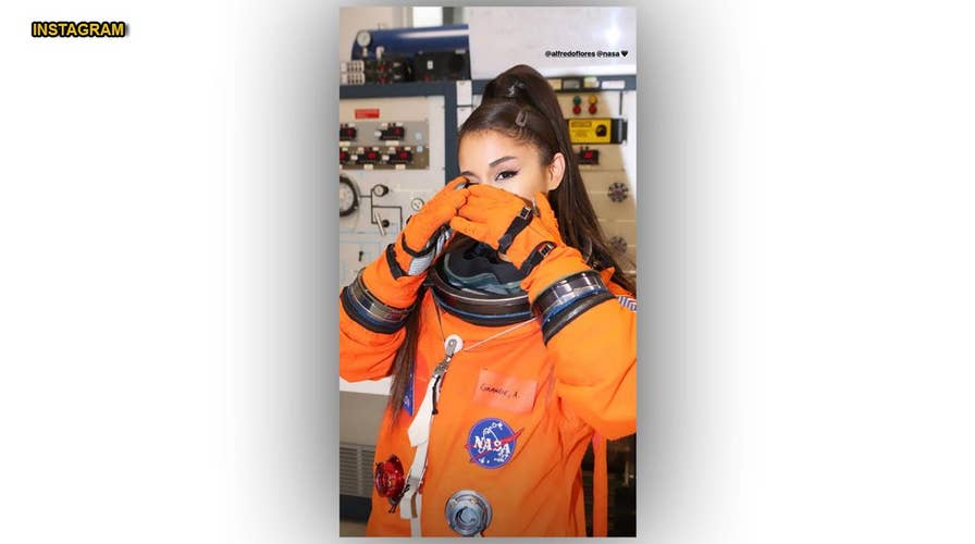 Ariana Grande invited by NASA to mission control because of her love of space