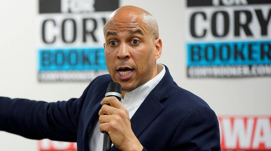 2020 Democrats attend abortion ban protest