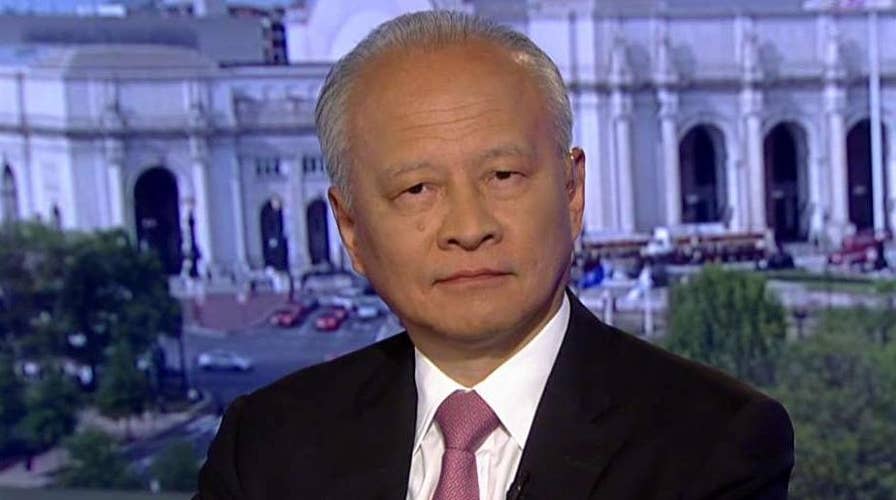 Chinese ambassador to US calls accusations against Huawei 'groundless,' says door is still open on trade talks