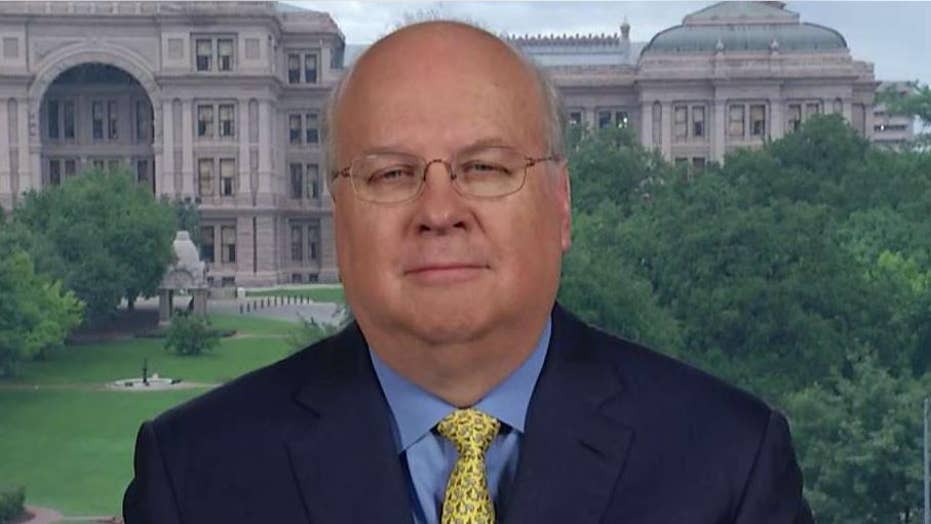 Karl Rove Trump campaign 'feels very cautious' about chances in Rust