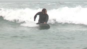 Triple amputee Army vet uses surfing to get through struggles: 'It's changed everything for me'