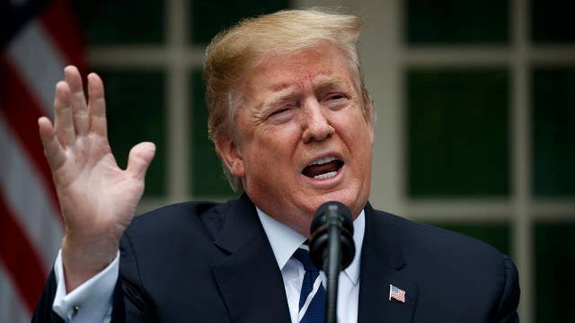 President Trump attacks Dems over their impeachment obsession