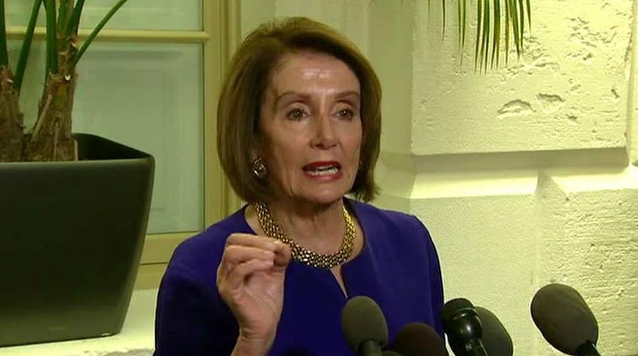 House Speaker Nancy Pelosi says Trump is involved in a 'cover-up'