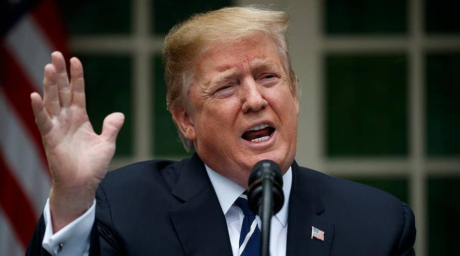 President Trump attacks Dems over their impeachment obsession