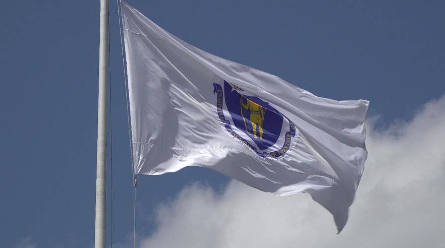 Cambridge removes ‘offensive’ Massachusetts flag from city hall as calls grow to replace it