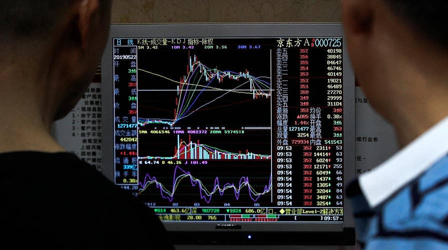 Investors sell off stocks amid China trade tensions