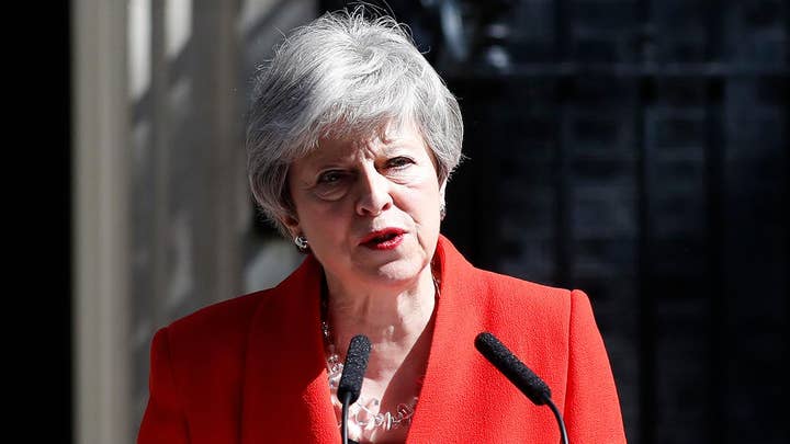 Theresa May announces her resignation as prime minister