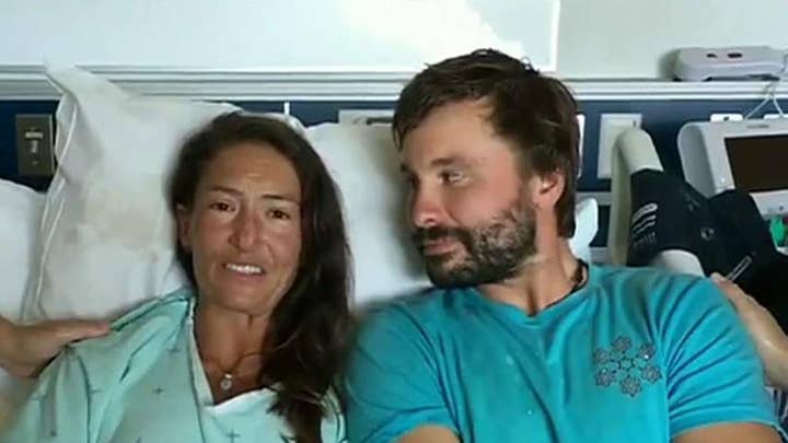 Hiker rescued in Hawaii after 17 days missing speaks from the hospital.