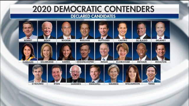 Crowded Field Of 2020 Democrats One Month Away From First Presidential