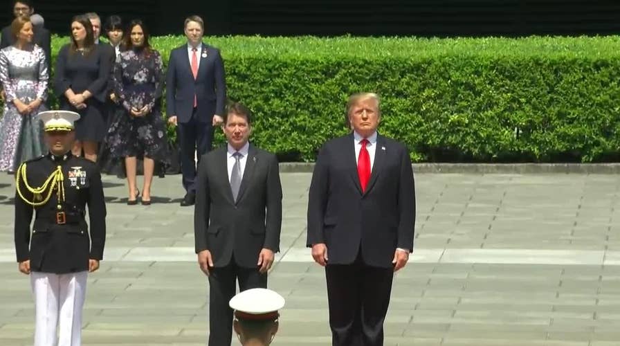 President Trump participates in Imperial Palace welcoming ceremony