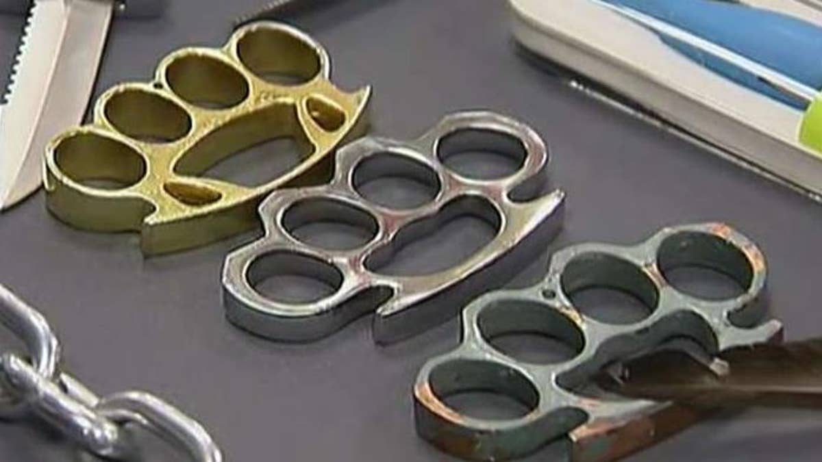 In Texas, brass knuckles are legal starting Sept. 1