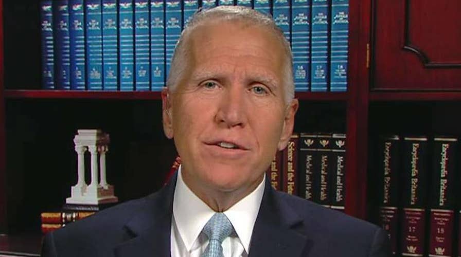 Sen. Thom Tillis says Democrats call for impeachment is 'pure politics'