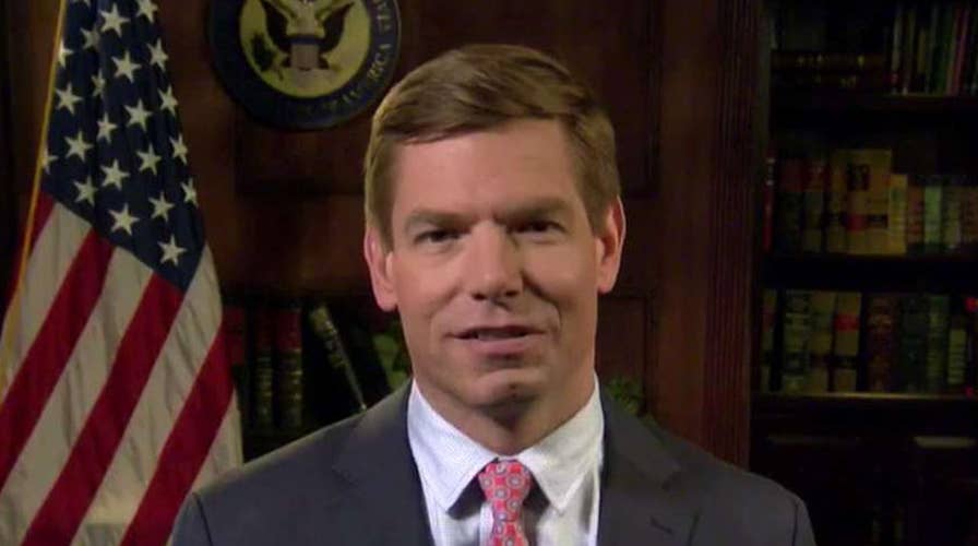 Swalwell: Trump was shielded from being charged by a DOJ policy